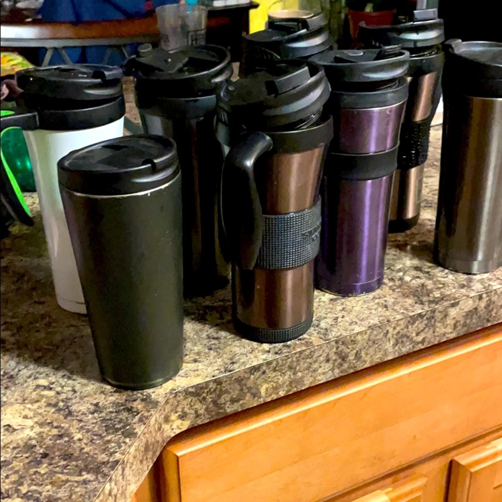 Starbucks travel mugs bundle. SOLD